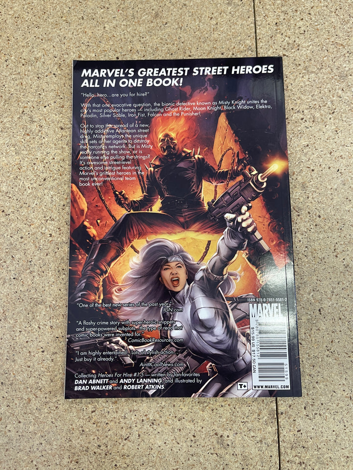 Heroes for Hire #1 Control TPB