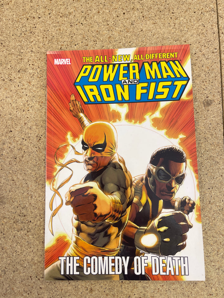 Power Man and Iron Fist #1 The Comedy of Death TPB Used