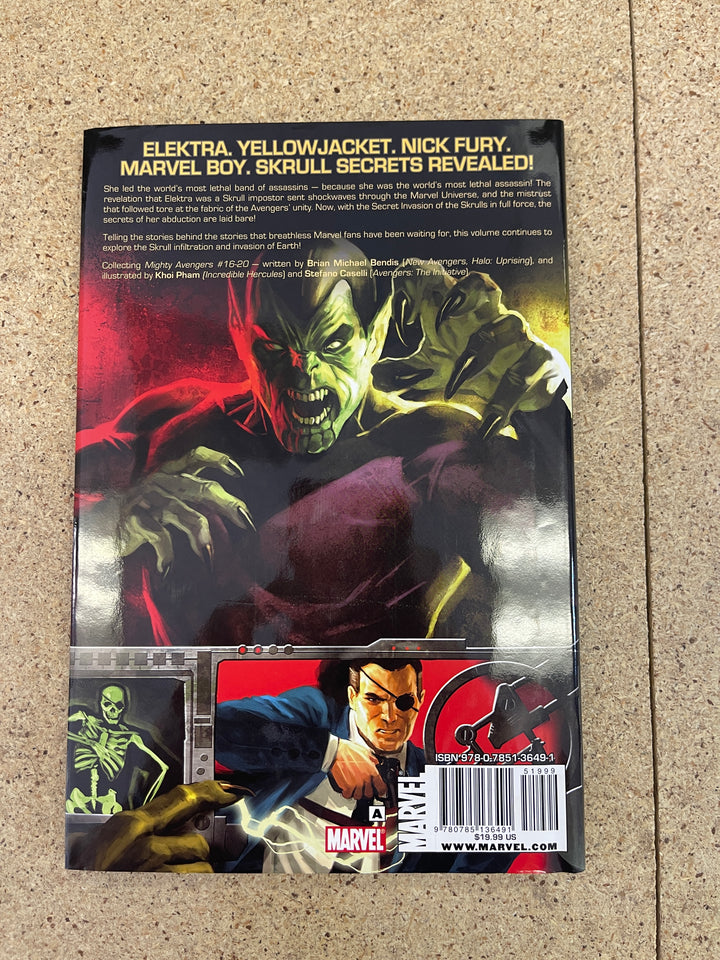 The Mighty Avengers  #4 Secret Invasion HC