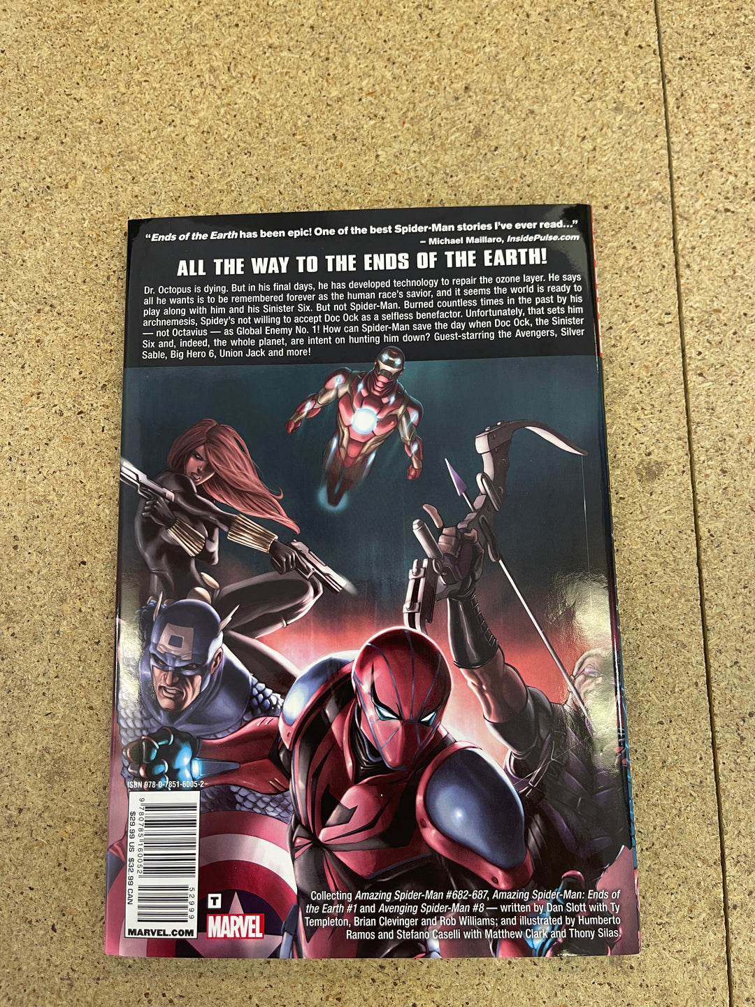 Amazing Spiderman #1 Ends of the Earth HC