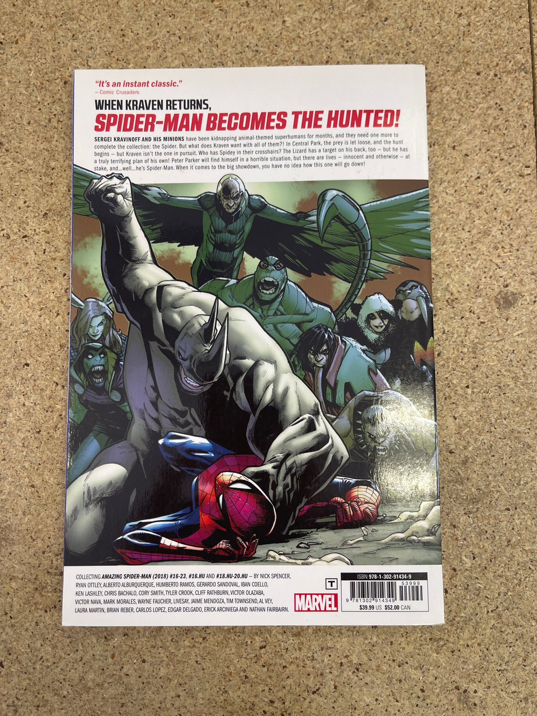 Amazing Spiderman  #4 Hunted TPB Used