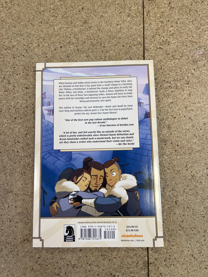 Avatar The Last Airbender #1 North and South TPB