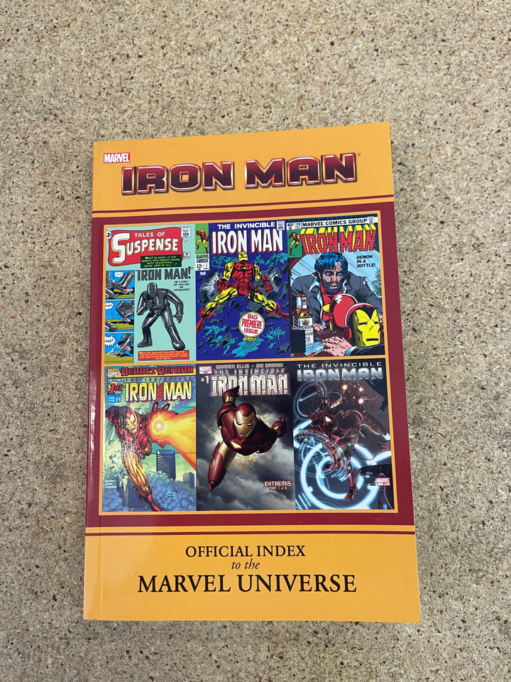 Iron Man Official Index to the Marvel Universe #1 TPB
