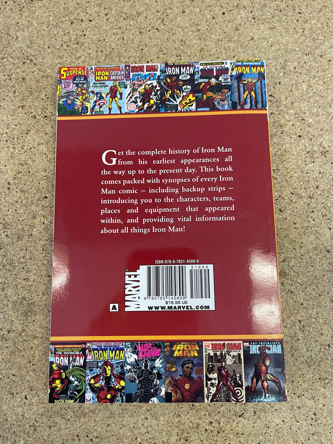 Iron Man Official Index to the Marvel Universe #1 TPB