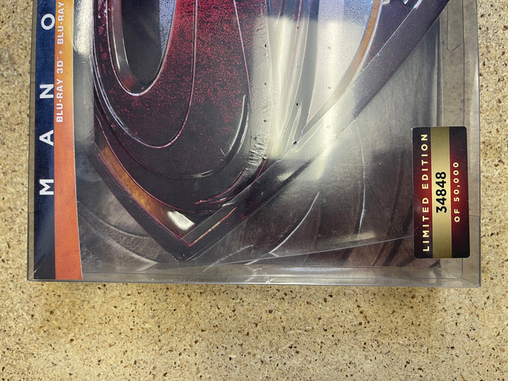 Man Of Steel - Blu-ray 3D/Blu-ray/DVD - Limited Collector's Edition Tin - New