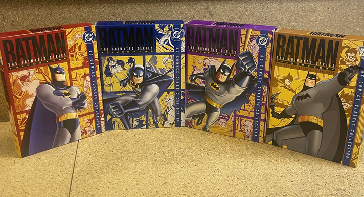 BATMAN THE ANIMATED SERIES COMPLETE VOL 1-4 DVD Sets 16 DISCS