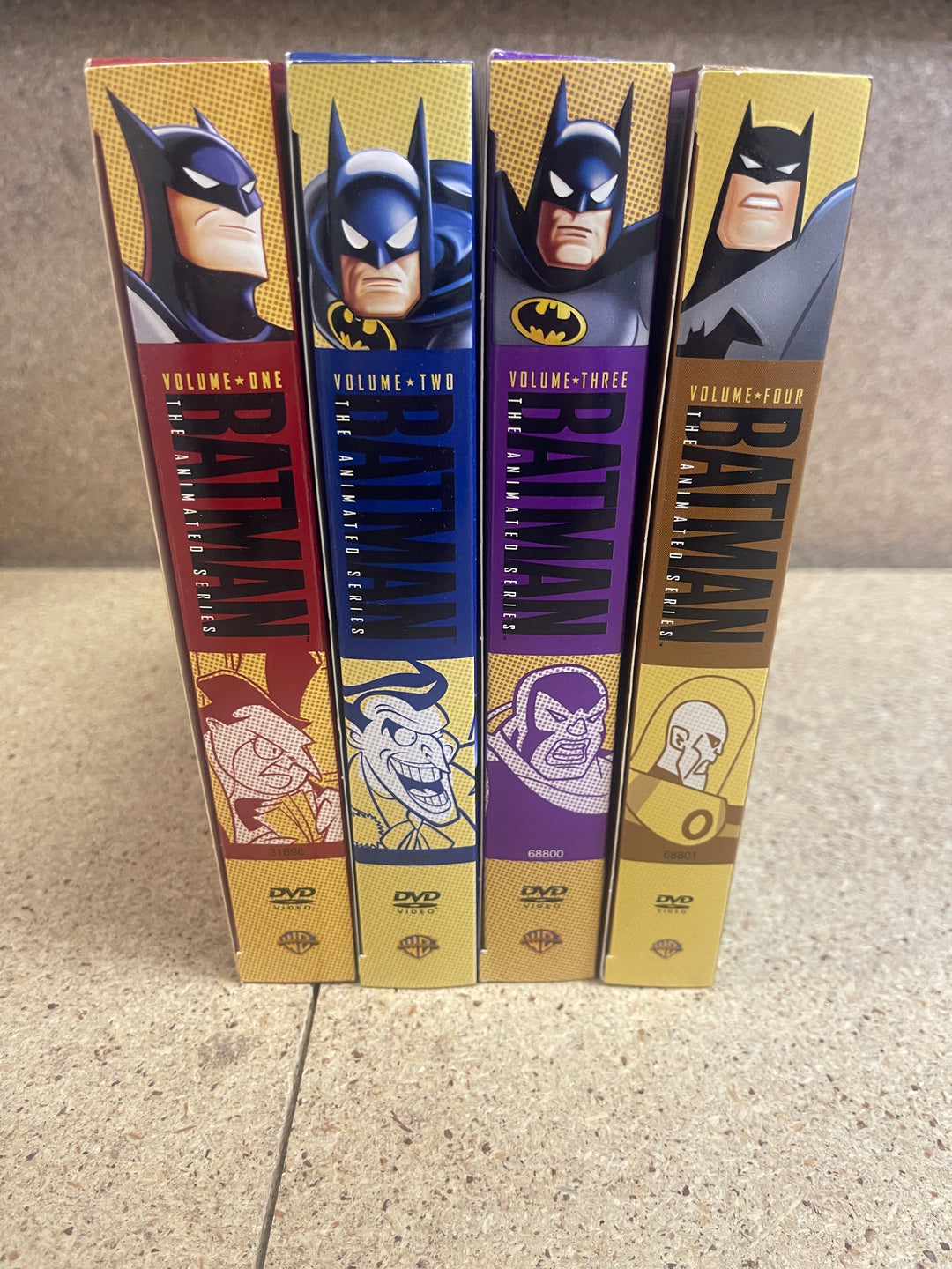 BATMAN THE ANIMATED SERIES COMPLETE VOL 1-4 DVD Sets 16 DISCS