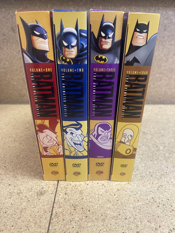 BATMAN THE ANIMATED SERIES COMPLETE VOL 1-4 DVD Sets 16 DISCS