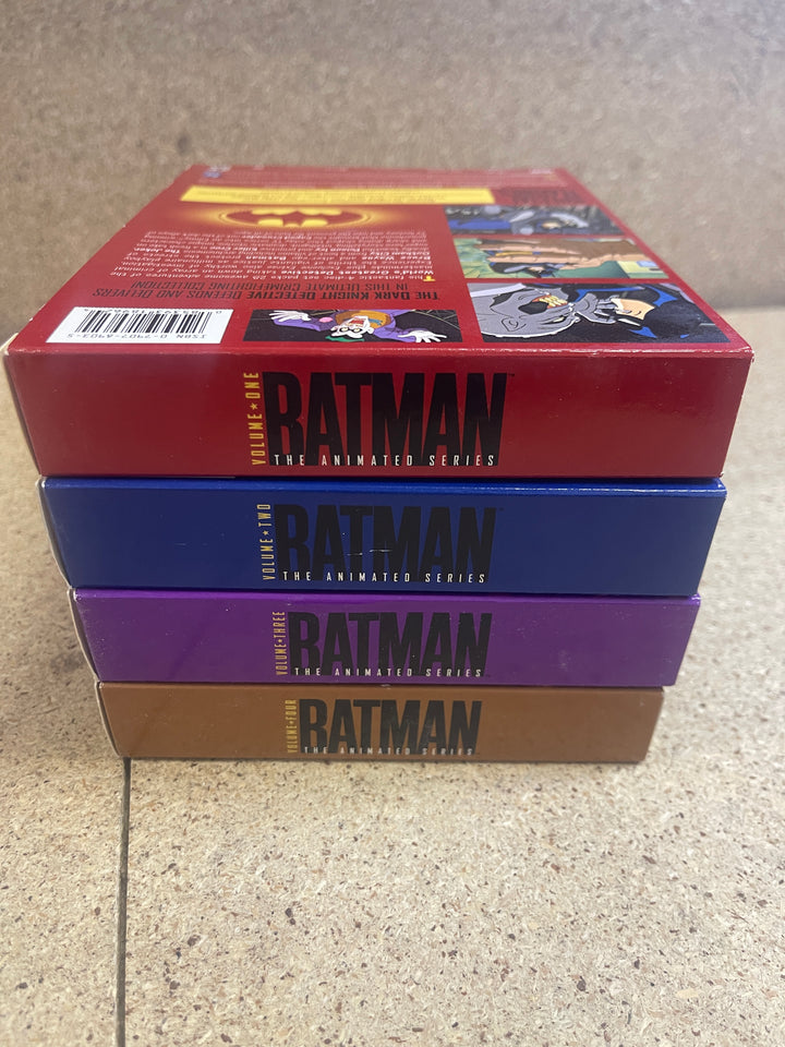 BATMAN THE ANIMATED SERIES COMPLETE VOL 1-4 DVD Sets 16 DISCS