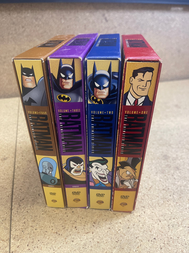 BATMAN THE ANIMATED SERIES COMPLETE VOL 1-4 DVD Sets 16 DISCS