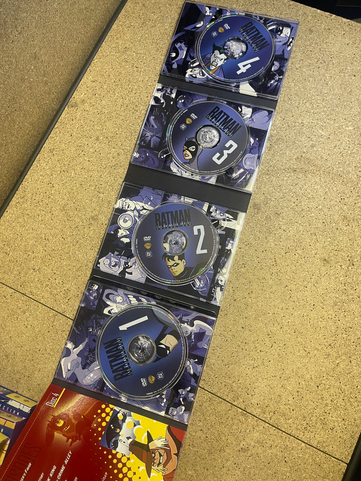 BATMAN THE ANIMATED SERIES COMPLETE VOL 1-4 DVD Sets 16 DISCS