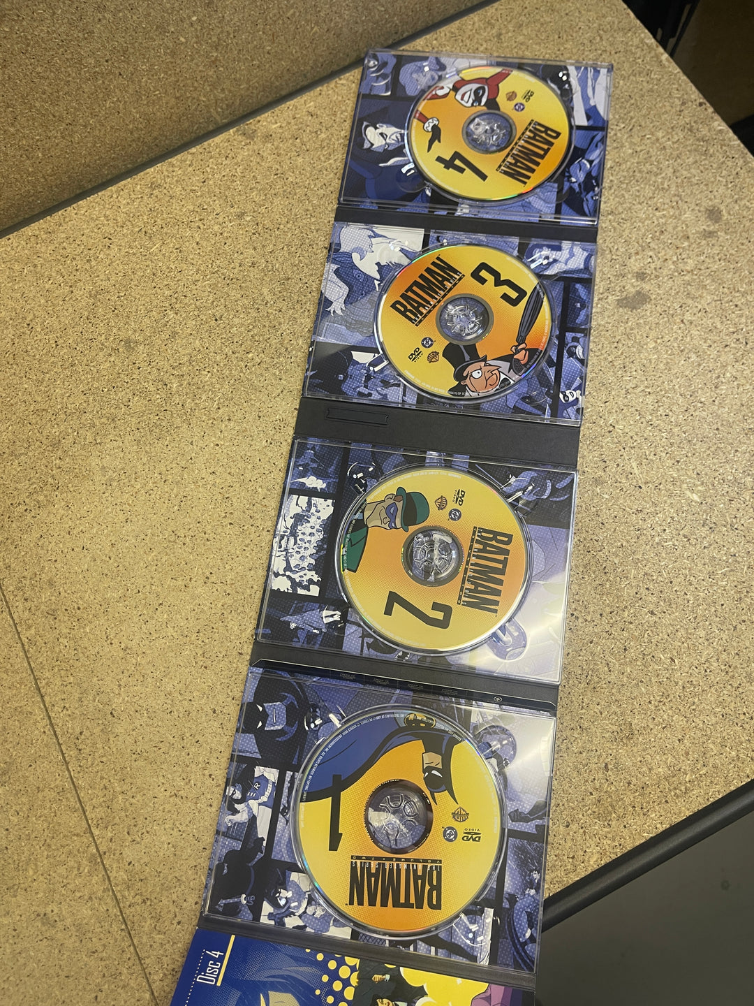 BATMAN THE ANIMATED SERIES COMPLETE VOL 1-4 DVD Sets 16 DISCS