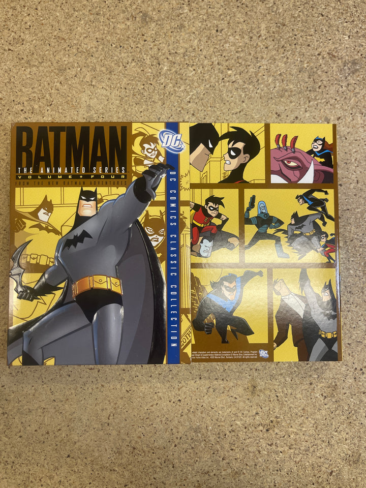 BATMAN THE ANIMATED SERIES COMPLETE VOL 1-4 DVD Sets 16 DISCS