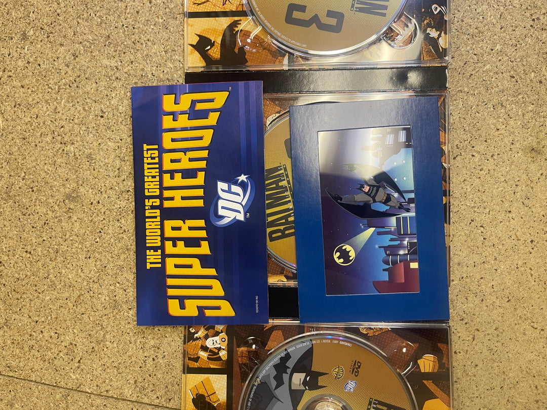 BATMAN THE ANIMATED SERIES COMPLETE VOL 1-4 DVD Sets 16 DISCS