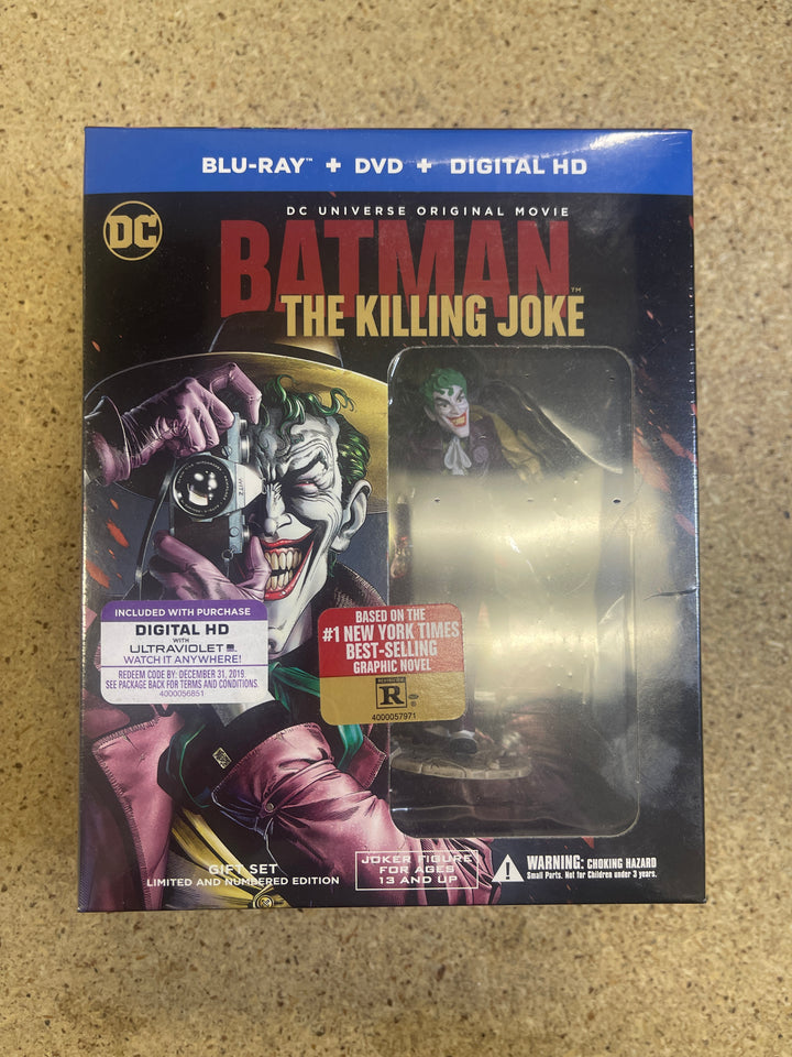 Batman: The Killing Joke LIMITED EDITION Blu-ray 2016 Deluxe 10489 of 75,600