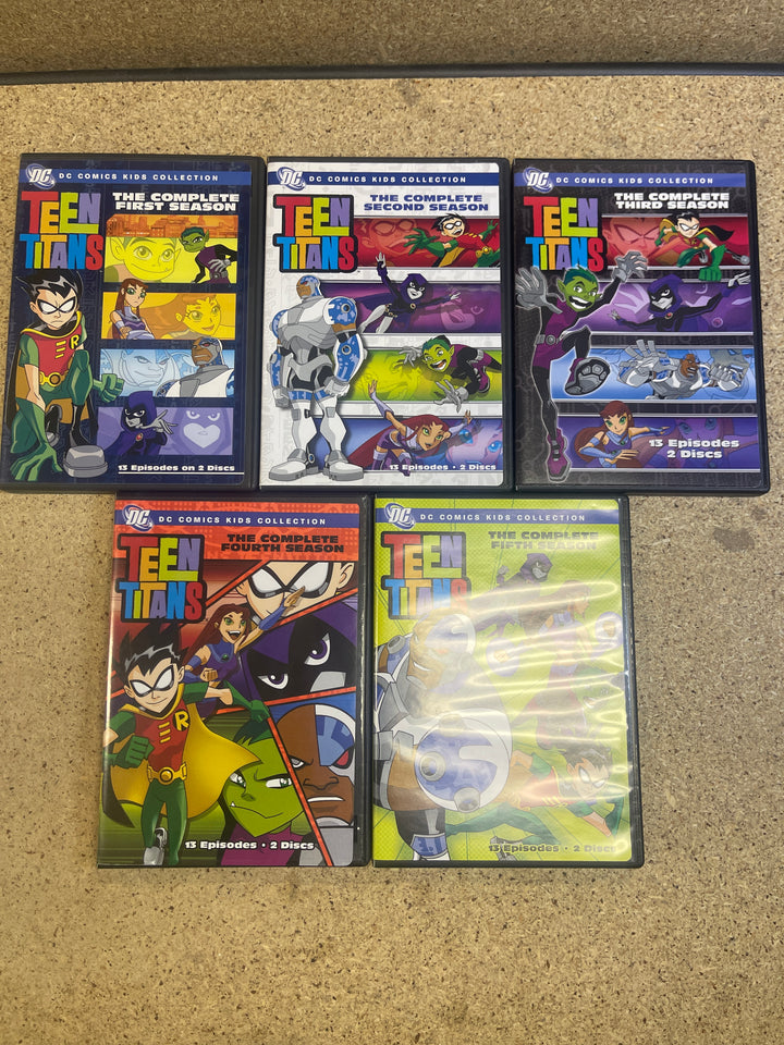Teen Titans - Complete Series Dvd - Seasons 1-5 DC
