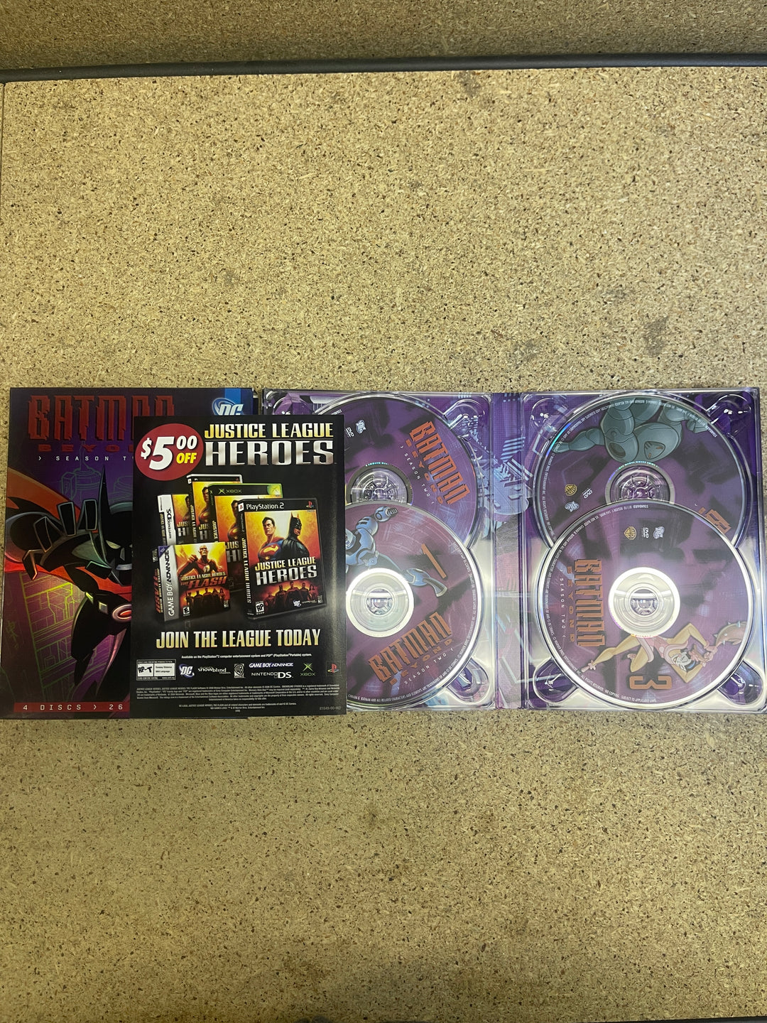 Batman Beyond Seasons 1-3 Animated Series + Return of Joker DVD Collection DC