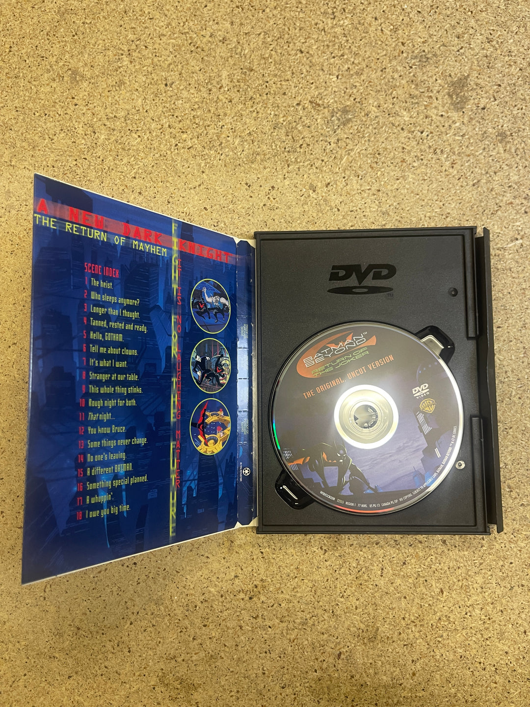 Batman Beyond Seasons 1-3 Animated Series + Return of Joker DVD Collection DC