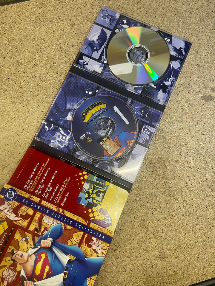 Superman: The Animated Series Complete Set Volume 1-3 Lot DC DVD Collection 1996