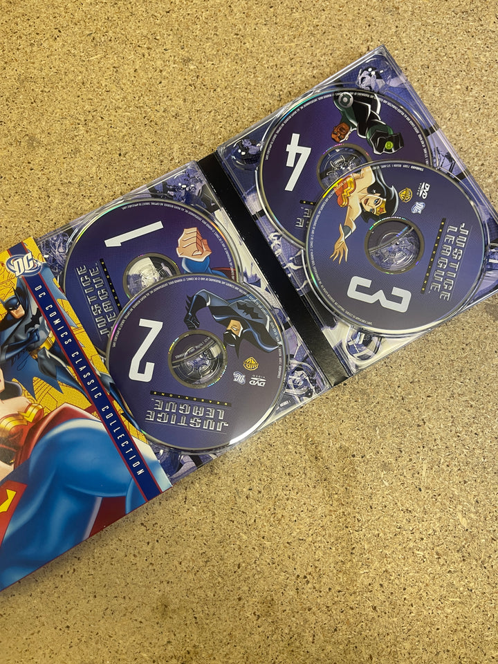 JUSTICE LEAGUE and UNLIMITED Animated Series COMPLETE 4 Volumes