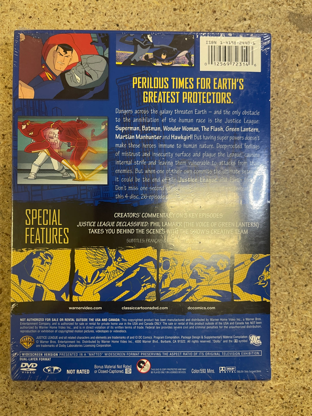 Justice League Unlimited Season 2 Sealed
