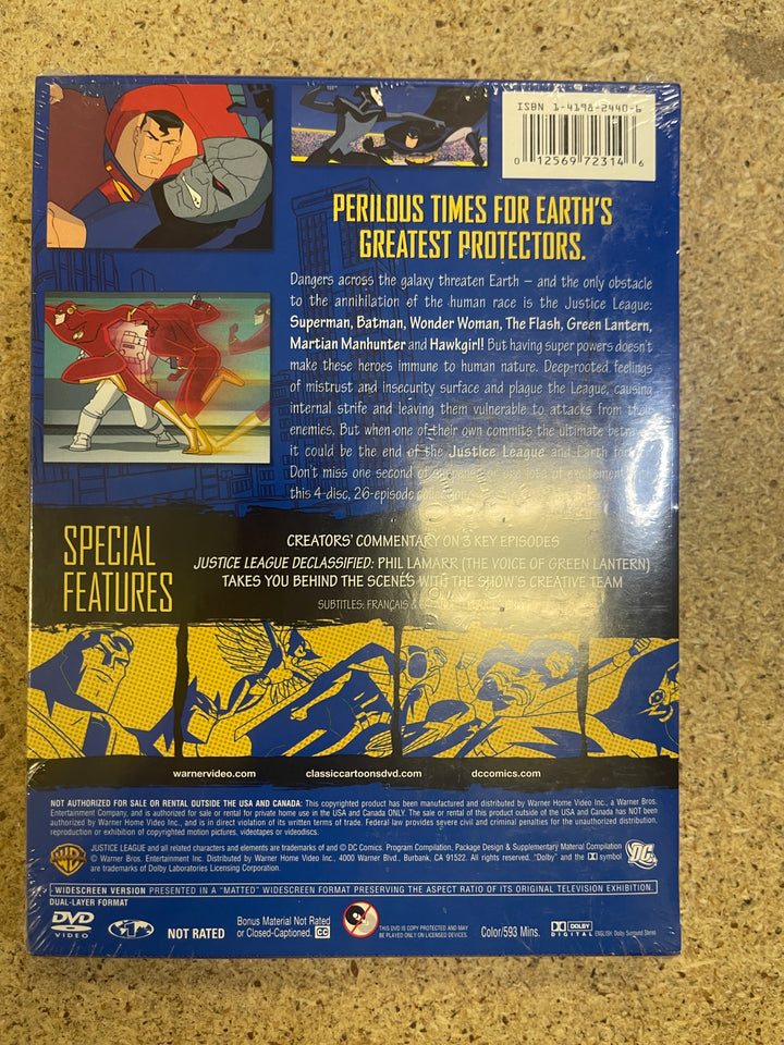 Justice League Unlimited Season 2 Sealed