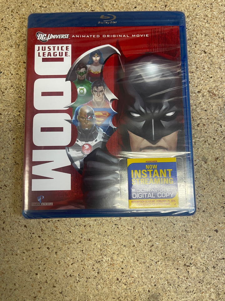 Justice League: Doom Blu-ray Brand New, Factory Sealed
