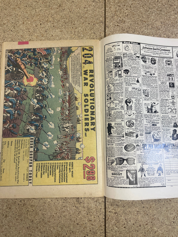 Daredevil #168 1st Elektra Detached Center Staple