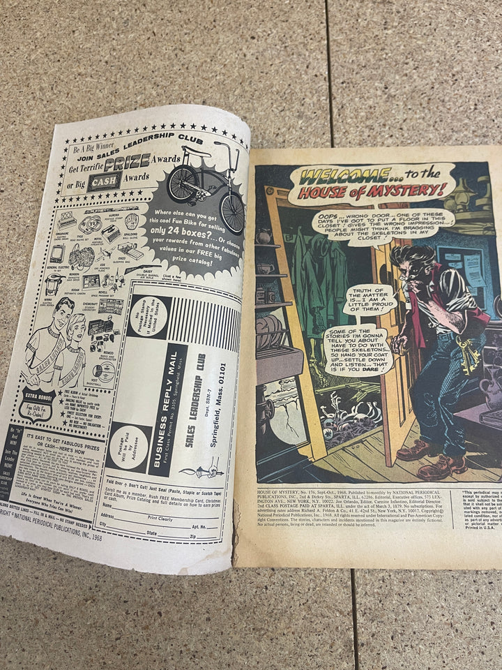 House of Mystery #176 Neal Adams Cover