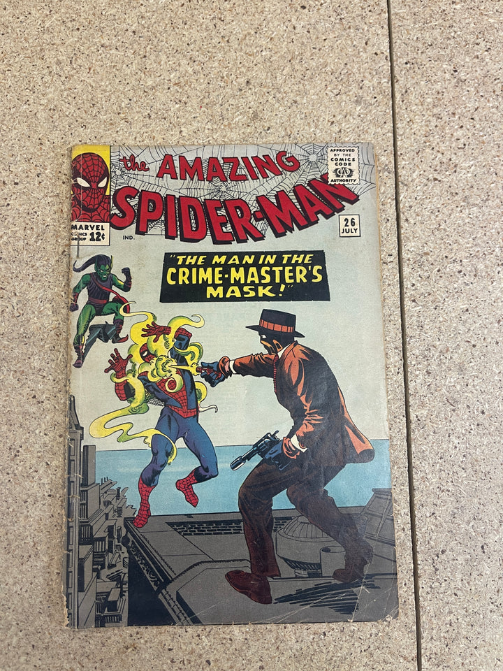 Amazing Spiderman #26 1st Crime Master