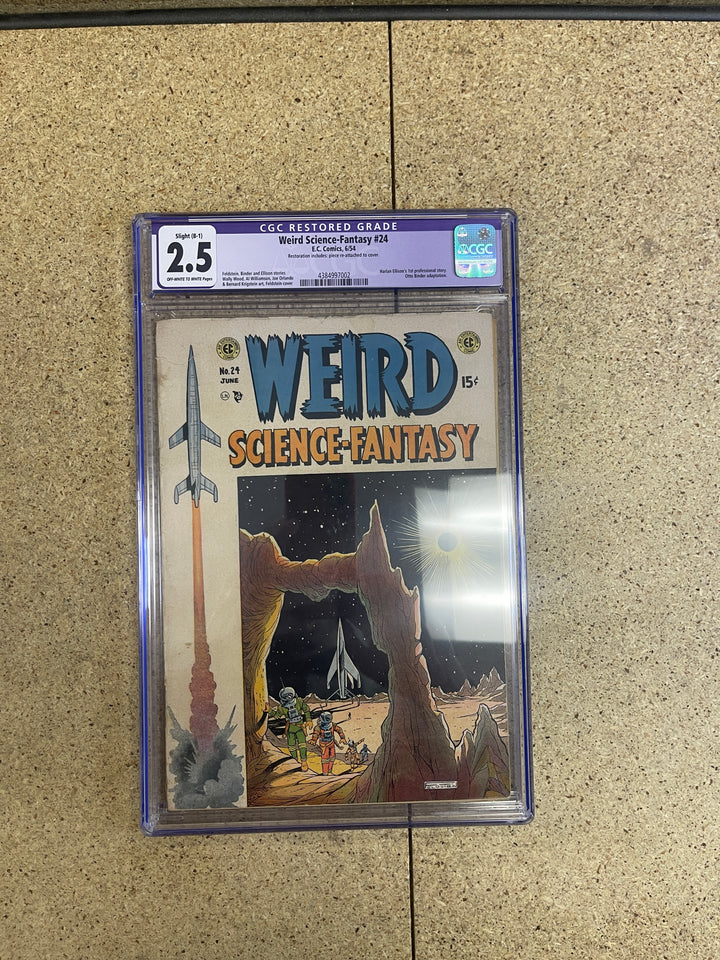 Weird Science Fantasy #24 CGC 2.5 Restored