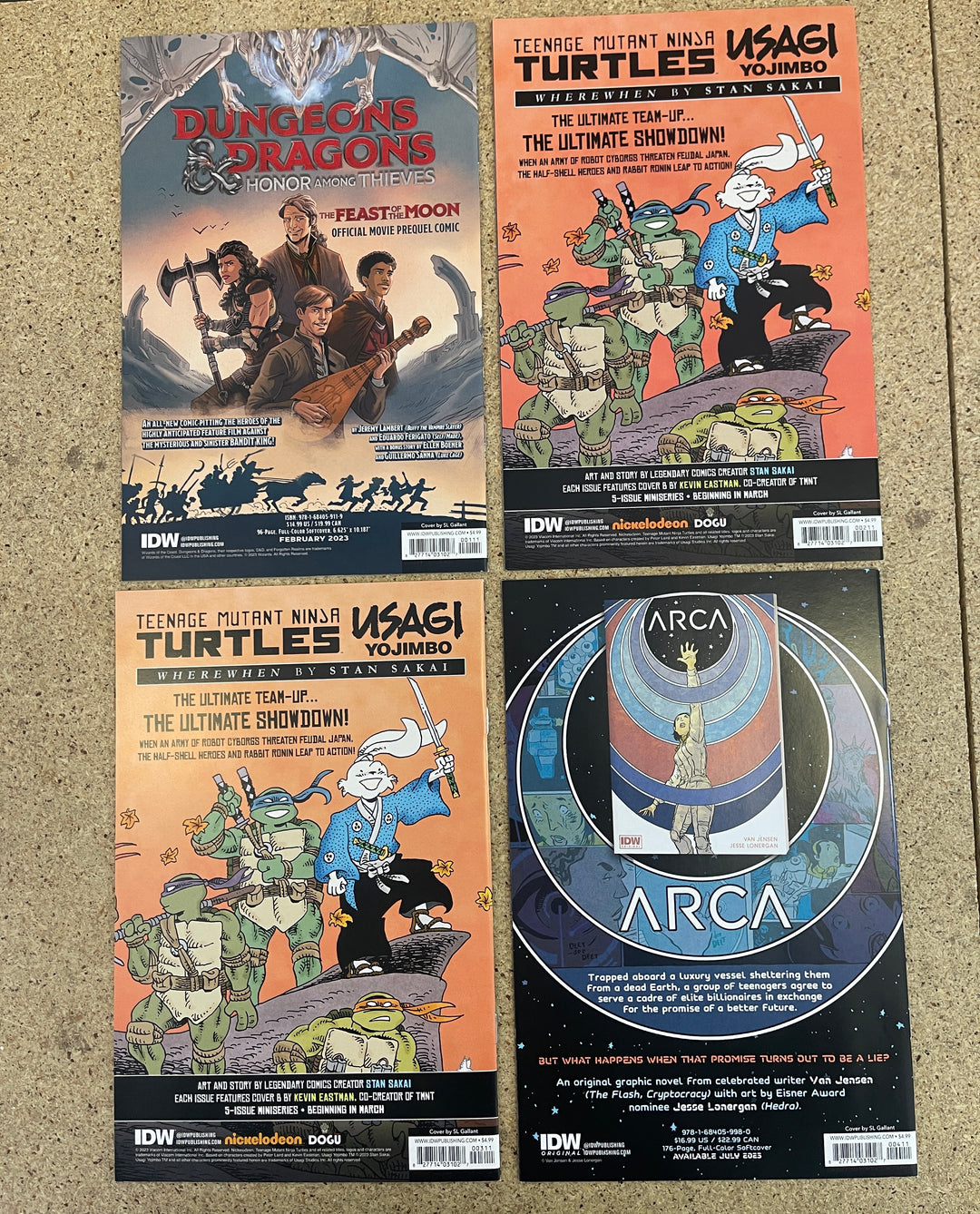 The Last Ronin Lost Years #1-5 Includes Directors Cut and Lost Day Special A Covers