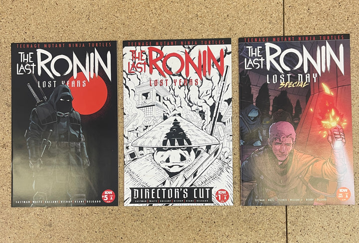The Last Ronin Lost Years #1-5 Includes Directors Cut and Lost Day Special A Covers