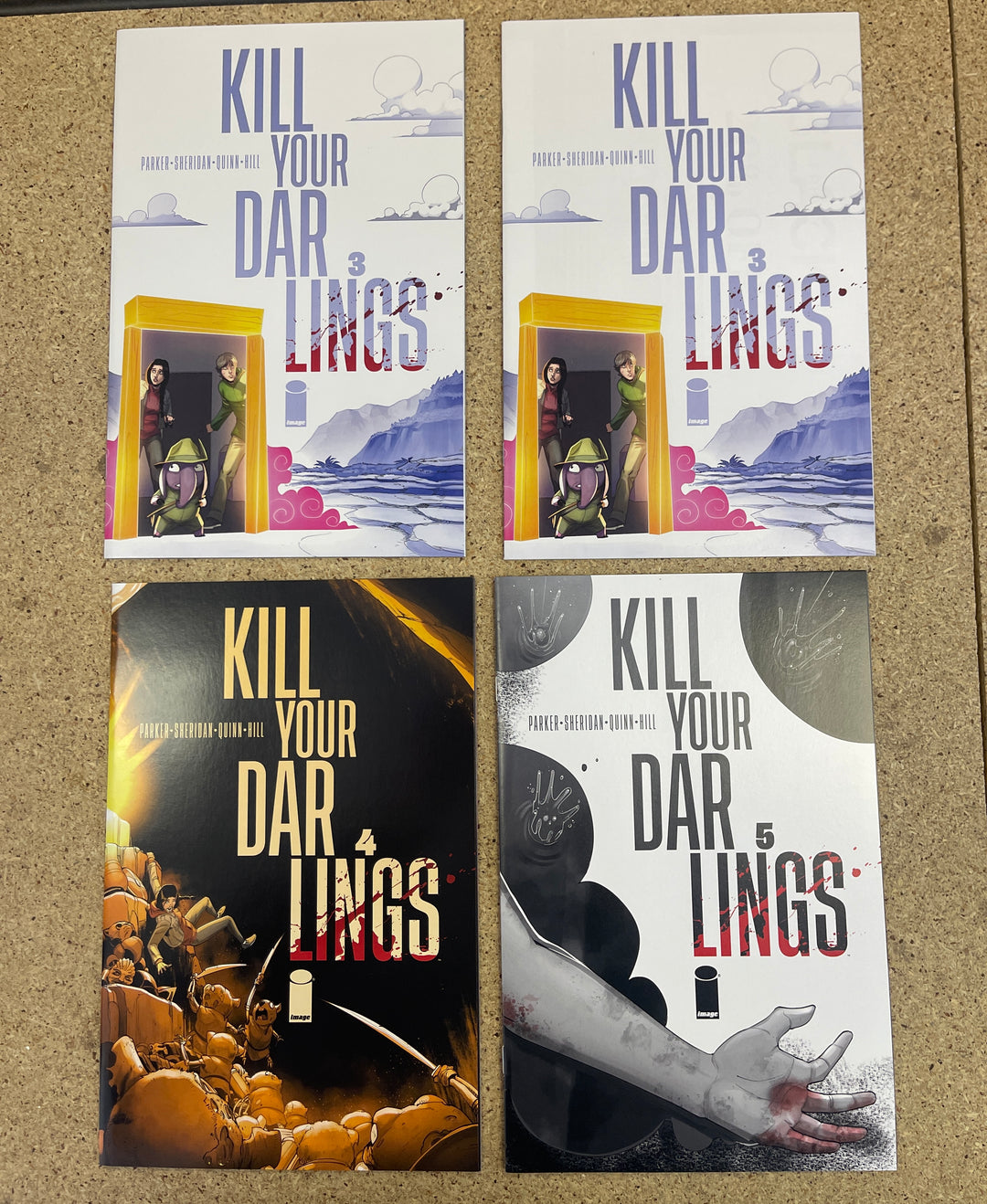 Kill Your Darlings #1-8 Includes 1:25 and Issue 3 recalled