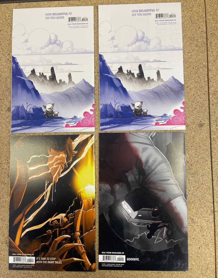 Kill Your Darlings #1-8 Includes 1:25 and Issue 3 recalled