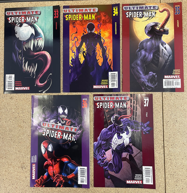 Ultimate Spiderman #33-37 Ultimate Venom