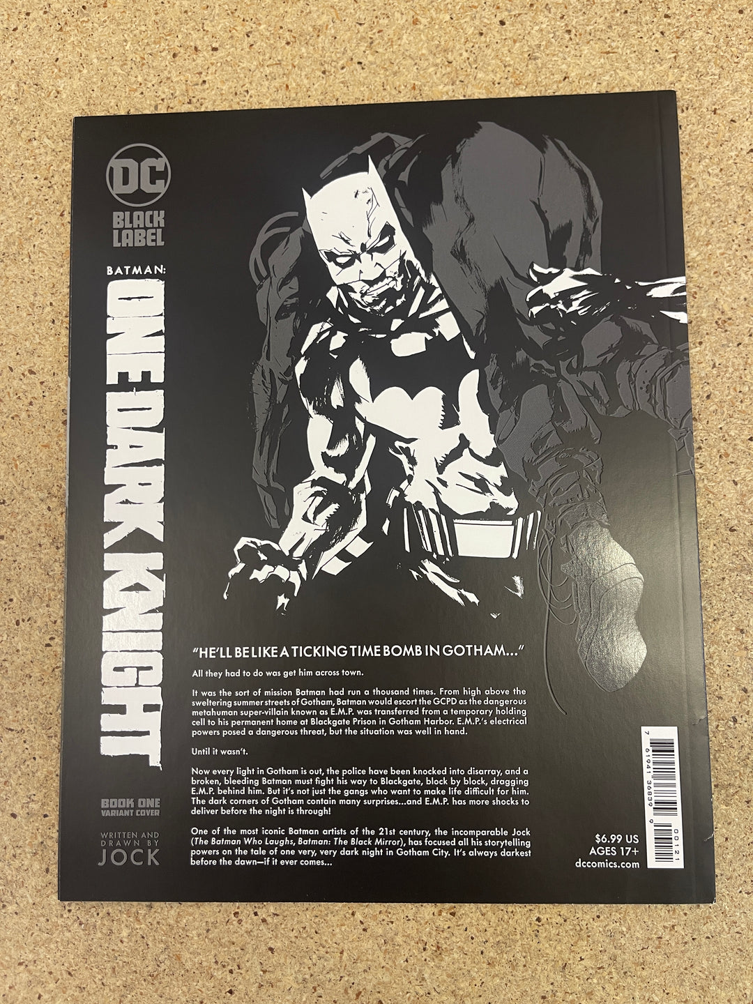 Batman One Dark Knight #1 Chiang Cover