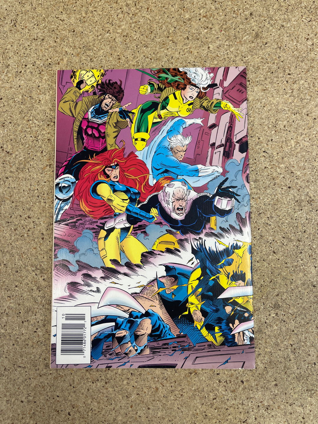X-men #25 Newsstand Blue Holo Error