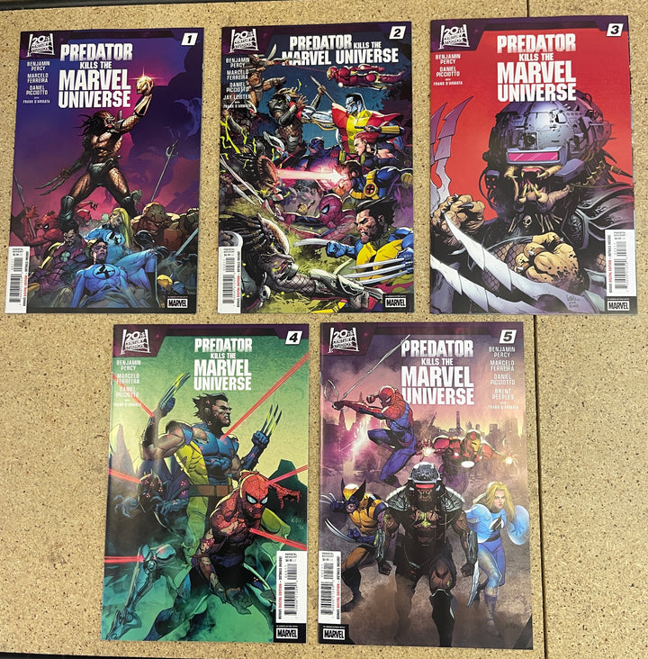 Predator Kills the Marvel Universe #1-5