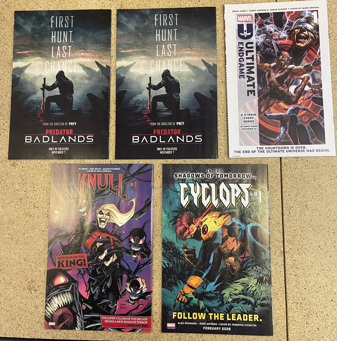 Predator Kills the Marvel Universe #1-5