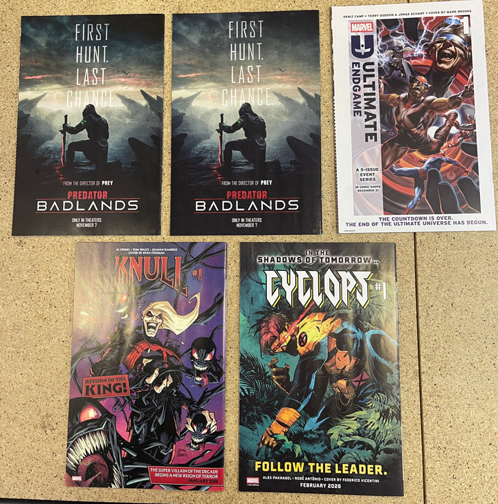 Predator Kills the Marvel Universe #1-5