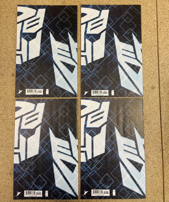 Transformers  #1-24  Includes 1 Noto 1 Autobots 1 Decepticon covers Daniel W Johnson Run