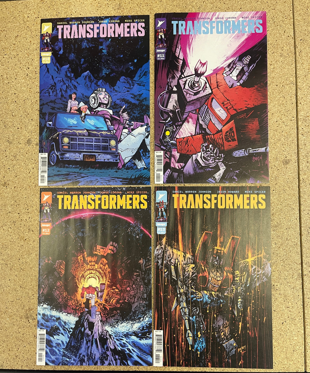 Transformers  #1-24  Includes 1 Noto 1 Autobots 1 Decepticon covers Daniel W Johnson Run
