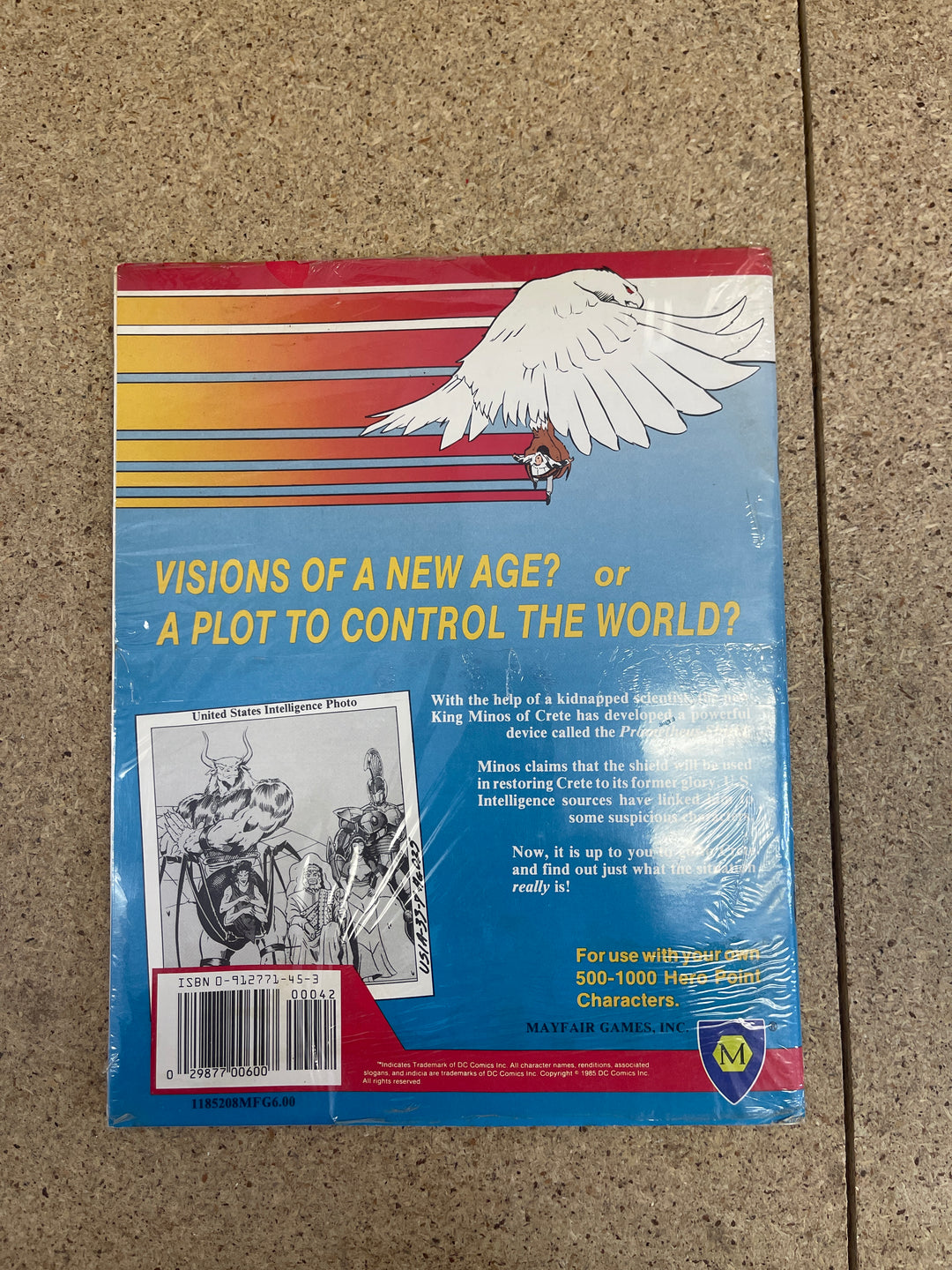 DC Heroes Role Playing Module #1 Project Prometheus