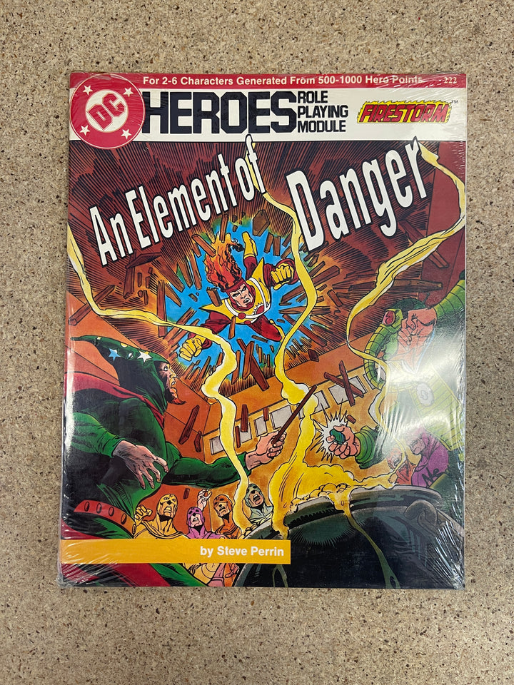 DC Heroes Role Playing Module #1 An Element of Danger
