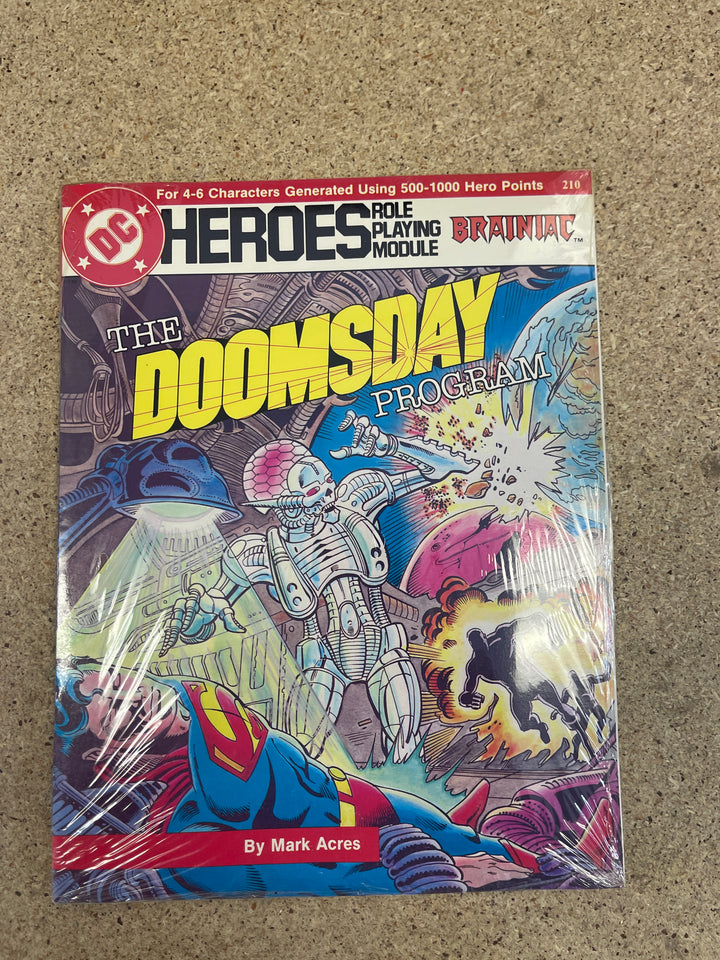 DC Heroes Role Playing Module #1 The Doomsday Program
