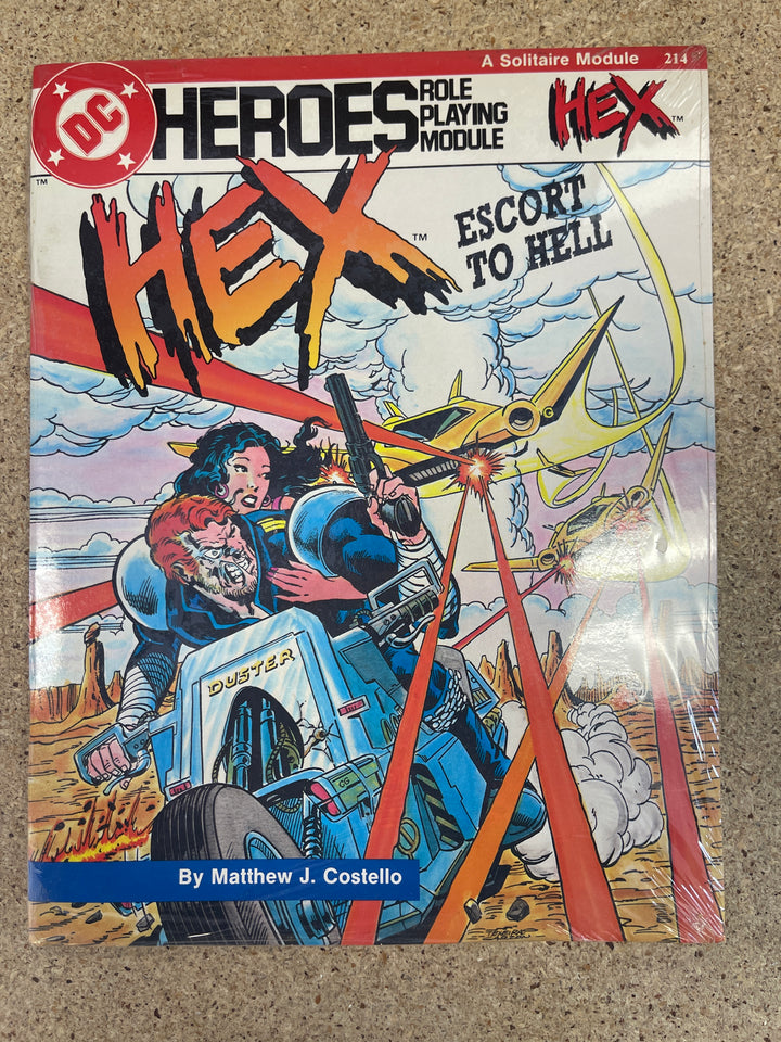 DC Heroes Role Playing Module #1 Hex Escort to Hell