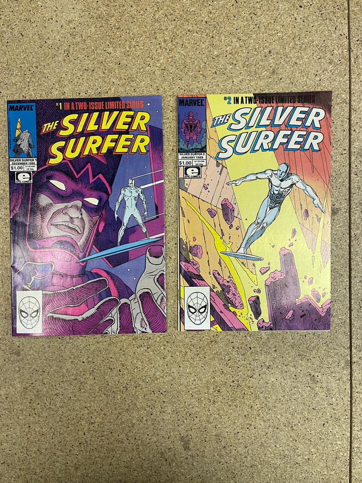 Silver Surfer #1-2 Moebius Epic
