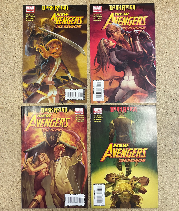 New Avengers The Reunion #1-4