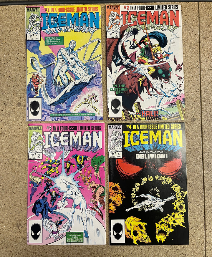 Iceman #1-4 1984